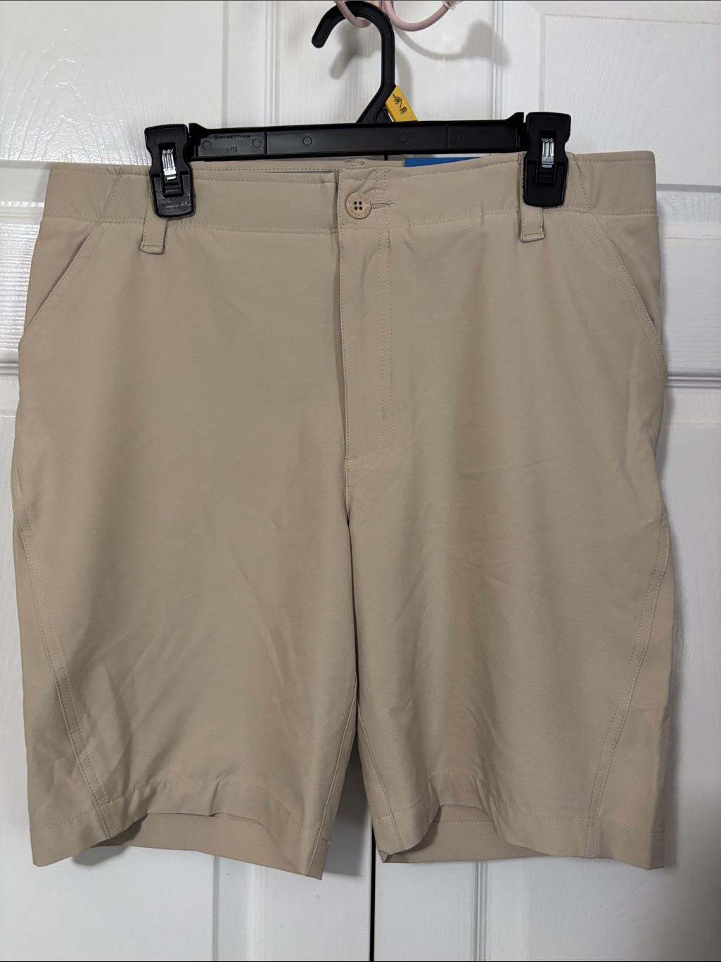 Reel Legends Khaki Flat-Front Women’s Shorts Sz 12 New With Tags